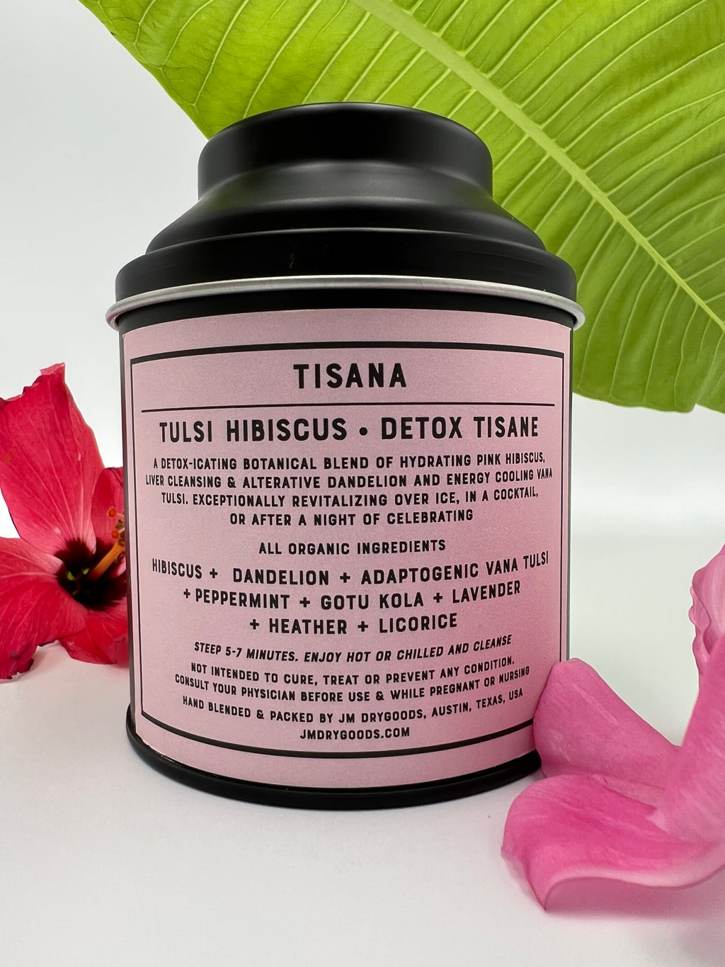 Cleansing Tea- Tisana Tulsi Hibiscus Tisane – JM Drygoods